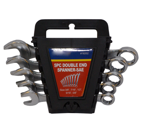 5PC Double End Spanner-SAE